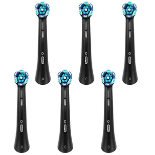 Końcówka Oral-B iO ULTIMATE CLEAN Black x6 - Końcówki do szczoteczek elektrycznych - miniaturka - grafika 1
