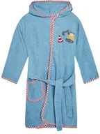 Szlafroki dla dzieci - Playshoes Szlafrok 340017 S Niebieski - miniaturka - grafika 1