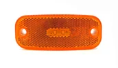Oświetlenie samochodowe - akcesoria - Lampa obrysowa 2 LED 12-24V kolory Pomarańczowy - miniaturka - grafika 1