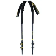 Kije trekkingowe - Viking Kije Trekkingowe Equinox Grey/Yellow - miniaturka - grafika 1