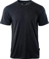 Koszulki i topy damskie - Hi-Tec Koszulka damska LADY PLAIN Dark Grey Melange r. XL - miniaturka - grafika 1