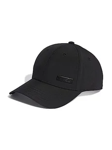 adidas Metalowa odznaka lekka czapka z daszkiem, Czarny, XS - Czapki damskie - miniaturka - grafika 1