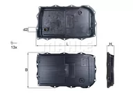Układ napędowy - akcesoria - Miska olejowa, automatyczna skrzynia biegów Mahle HX 184KIT - miniaturka - grafika 1