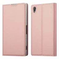 Etui i futerały do telefonów - Pokrowiec Ochronny Do Sony Xperia Z2 Etui w CLASSY RÓŻOWE ZŁOTO Case Obudowa Ochronny Cover Cadorabo - miniaturka - grafika 1