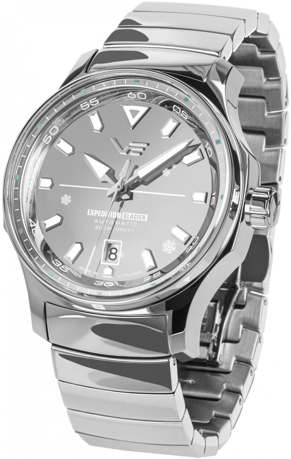Zegarek męski Vostok Europe NH35A-592A784B srebrny