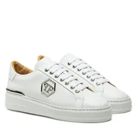 Sneakersy męskie - Sneakersy PHILIPP PLEIN AADS USC0665 PLE010N Biały - miniaturka - grafika 1