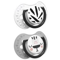 Lovi Lovi Dynamiczny smoczek uspokajający 18m+ Salt&Pepper 2szt. | szybka  | szeroki wybór smoczków uspokajających - Smoczki uspokajające - miniaturka - grafika 2