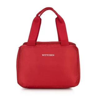 Torba na lunch prostokątna czerwona - Walizki - miniaturka - grafika 1