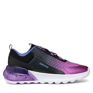 Buty dla dziewczynek - Sneakersy Geox J Activart Illiminus J46LZA 0EE9J C0037 M Fioletowy - miniaturka - grafika 1