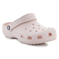 Klapki i japonki męskie - Klapki Crocs Classic Clog Kids Jr 206991-6UR różowe - miniaturka - grafika 1