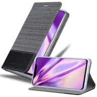 Etui i futerały do telefonów - Etui ochronne Cadorabo do Huawei MATE 20 PRO w kolorze szarym etui na telefon komórkowy pokrowiec na książkę - miniaturka - grafika 1