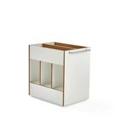 Meble do szkół i przedszkoli - Wózek na prasę STORY, 876x542x800 mm, biały - miniaturka - grafika 1