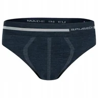 Majtki męskie - Majtki męskie WEŁNIANE slipy BRUBECK BE10050 - XXL - miniaturka - grafika 1