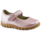 Buty dla dziewczynek - Śliczne połyskujące balerinki dla dziewczynki kapcie Befado 460P021Flexi - miniaturka - grafika 1