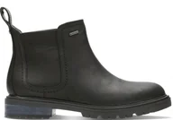 Botki damskie - Clarks, Botki damskie, Doxbury Jazz GTX, czarny, rozmiar 35 1/2 - miniaturka - grafika 1