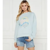 Bluzy damskie - Guess Jeans Bluza SUNSET | Oversize fit - miniaturka - grafika 1