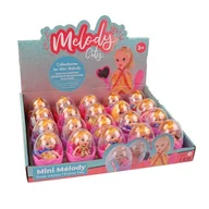 Manekiny wystawowe - MELODY - Zestaw 20 jajek z modą minilalką - Lalka manekin - 010982PA - Wielokolorowy - Plastik - Figurka - Lalka - Zabawka dla dzieci - Urodziny - Akcesoria - Od 3 lat - miniaturka - grafika 1
