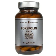 Odchudzanie i oczyszczanie - Forskolin - Pureline Nutrition, 60 kapsułek - miniaturka - grafika 1
