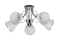 Lampy sufitowe - Candellux ELOTTE LAMPA SUFITOWA 5X40W E27 BIAĹ Y 35-77936 35-77936 - miniaturka - grafika 1