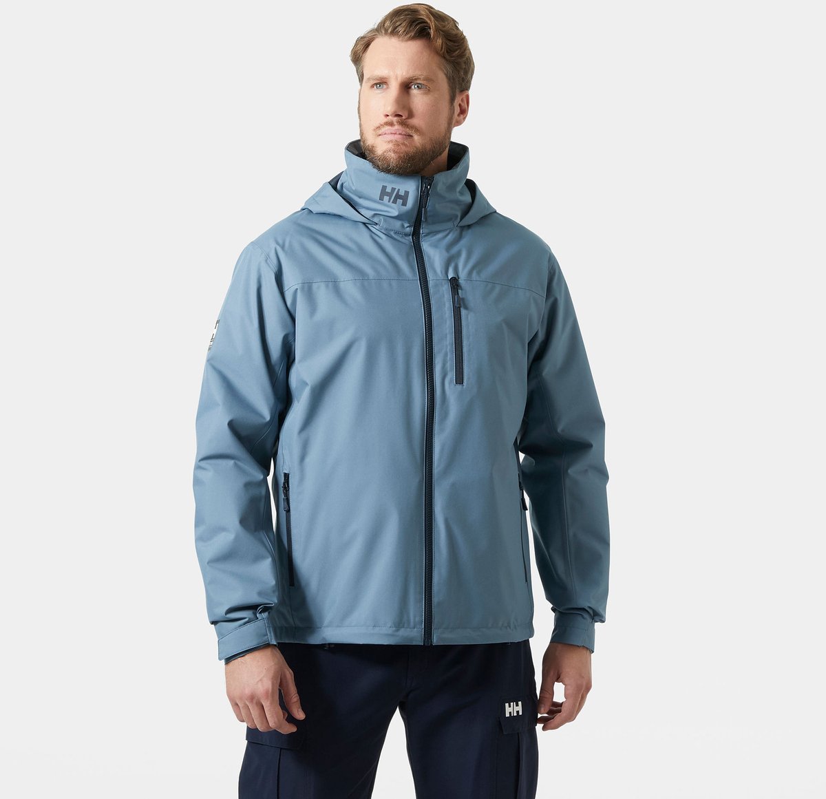 Kurtka męska Helly Hansen Helly Hansen męska kurtka CREW HOODED MIDLAYER JACKET 2 34442 601 XL