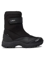 Botki męskie - CMP Śniegowce Jotos Snow Boot Wp 39Q4917 Czarny - miniaturka - grafika 1