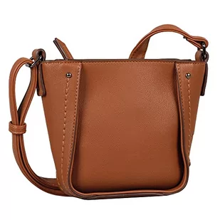 TOM TAILOR Damska kurtka Jacky Cross Bag S, koniak - Torebki damskie - miniaturka - grafika 1