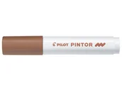 Kredki, ołówki, pastele i pisaki - Pilot Pilot, marker, F, brązowy - miniaturka - grafika 1