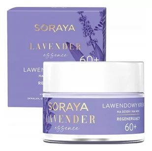 Soraya LAVENDER ESSENCE Bogaty krem regenerujący na dzień i na noc 60+ 50 ml - Kremy do twarzy - miniaturka - grafika 1
