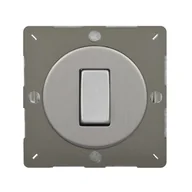 Wyłączniki światła i elektryczne - VARILIGHT Włącznik pojedynczy VARIGRID  stal szlifowana  VARILIGHT - miniaturka - grafika 1