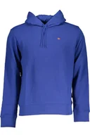 Bluzy męskie - NIEBIESKA BLUZA BEZ ZAMKA MĘSKA NAPAPIJRI - Napapijri - miniaturka - grafika 1