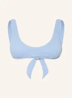 Stroje kąpielowe - Seafolly Góra Od Bikini Bustier Sea Dive blau - miniaturka - grafika 1