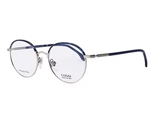 Lozza Okulary przeciwsłoneczne unisex VL2257H, kolor: Havana Blue, srebrny, 50, Kolor: Havana Blue, Silver, 50 - Okulary przeciwsłoneczne - miniaturka - grafika 1