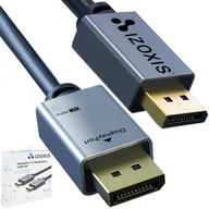 Kable - Kabel Przewód DisplayPort Display DP-DP 60Hz 4K 2m IZOXIS - miniaturka - grafika 1