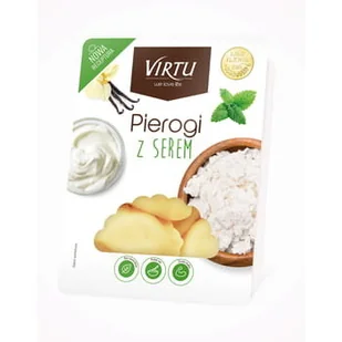 Pierogi Z Serem Virtu 400G - Szybkie dania obiadowe - miniaturka - grafika 1