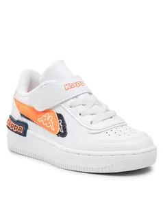 Buty dla dziewczynek - Kappa Sneakersy "Bash LR NC K" w kolorze białym 4056142969275 - grafika 1