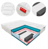 Materace - Materac Hybris Adaptive Beige 90x200 - miniaturka - grafika 1