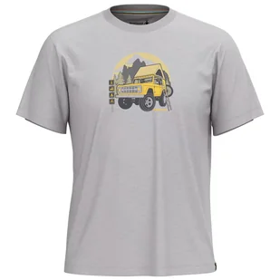 Koszulka Smartwool Long Weekend Short Sleeve Graphic Tee Rozmiar: M / Kolor: szary - Koszulki sportowe męskie - miniaturka - grafika 1