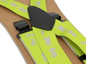 Dodatki do ubrań - Szerokie żółte narciarskie szelki do spodni - SKI T28 - miniaturka - grafika 1