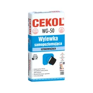 Zaprawy budowlane - Cekol Wylewka samopoziomująca szybkowiążąca WG-50 20 kg - miniaturka - grafika 1