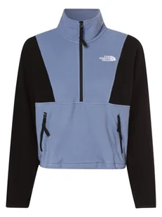 The North Face - Damska bluza nierozpinana, niebieski|czarny - Bluzy damskie - miniaturka - grafika 1
