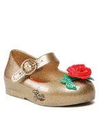 Buty dla dziewczynek - Melissa Półbuty Mini Sweet Love+Disney 33447 Złoty - miniaturka - grafika 1