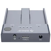 Dyski i twistery - ORICO ORICO STACJA KLONUJĄCA DYSKI M.2, USB-C 3.2 10GBPS M2P2-C3-C-EU-GY-BP - miniaturka - grafika 1