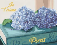 Malowanie po numerach - Malowanie po numerach - Ulubiony Paryż 40x50 - Ideyka - miniaturka - grafika 1