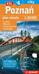 Demart Poznań Plus 4 Plan miasta 1:20 000 - Demart - Atlasy i mapy - miniaturka - grafika 1
