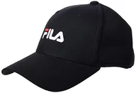 Czapki damskie - FILA Czapka baseballowa, uniseks, czarny, jeden rozmiar - miniaturka - grafika 1