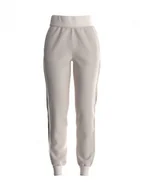 Spodnie sportowe damskie - Damskie spodnie dresowe Guess Britney Jogger - kremowe - GUESS - miniaturka - grafika 1