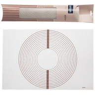 Inne naczynia kuchenne - Stolnica do ciasta silikonowa duża 60x40 cm mata kuchenna ORION 750377 - miniaturka - grafika 1