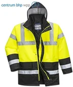 Odzież robocza - PORTWEST S466 KONTRASTOWA KURTKA OSTRZEGAWCZA TRAFFIC; ŻÓŁTY/CZARNY - miniaturka - grafika 1