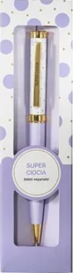 Długopis prezentowy z napisem Super Ciocia - Długopisy - miniaturka - grafika 1
