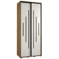 Szafy - Szafa przesuwna wysoka Davos 12 120 głębokość 45 cm wysokość 235,2 cm - miniaturka - grafika 1